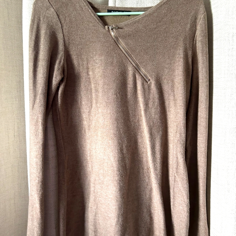 Brown Long Sleeve Sweater